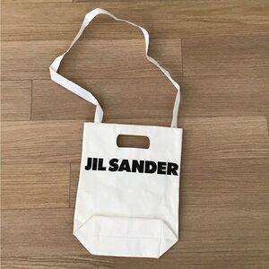 NEW Jil Sander White Crossbody Bag